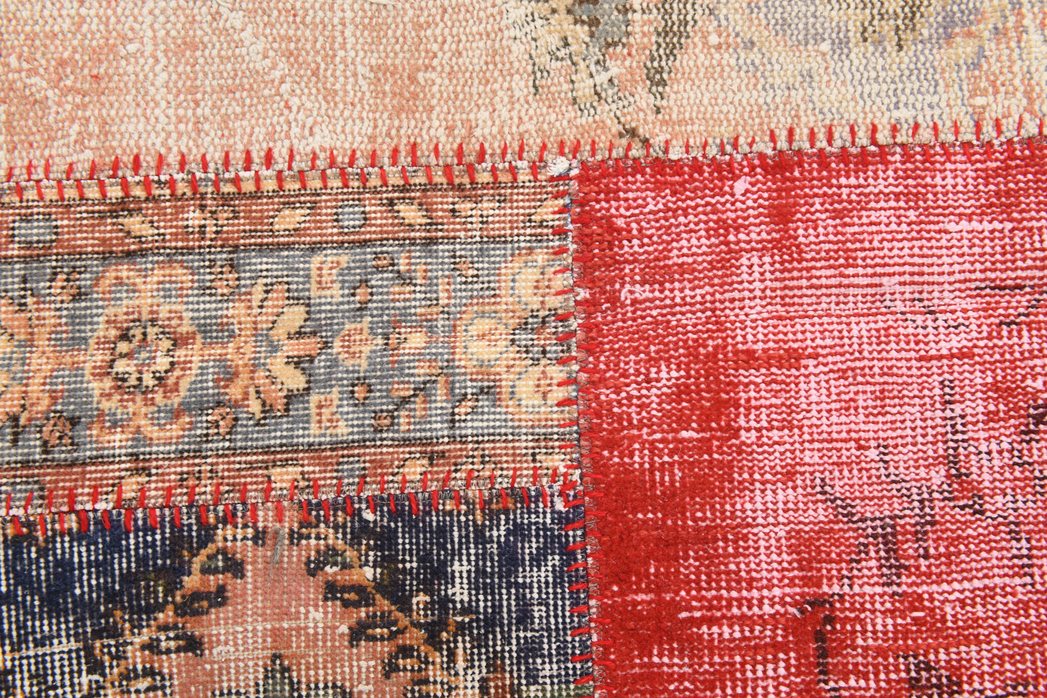 Distressed turkish rug 302x215cm