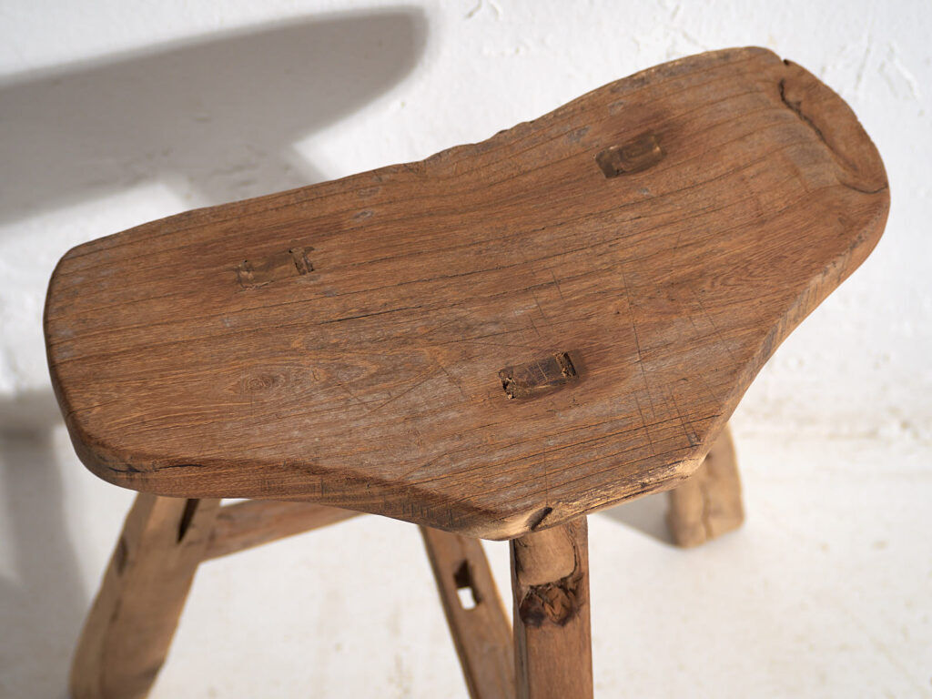 Ancien tabouret oriental (c.1920) #5