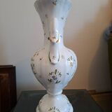 Moustiers Vase Signed.