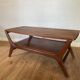Table basse en teck design Scandinave années 60