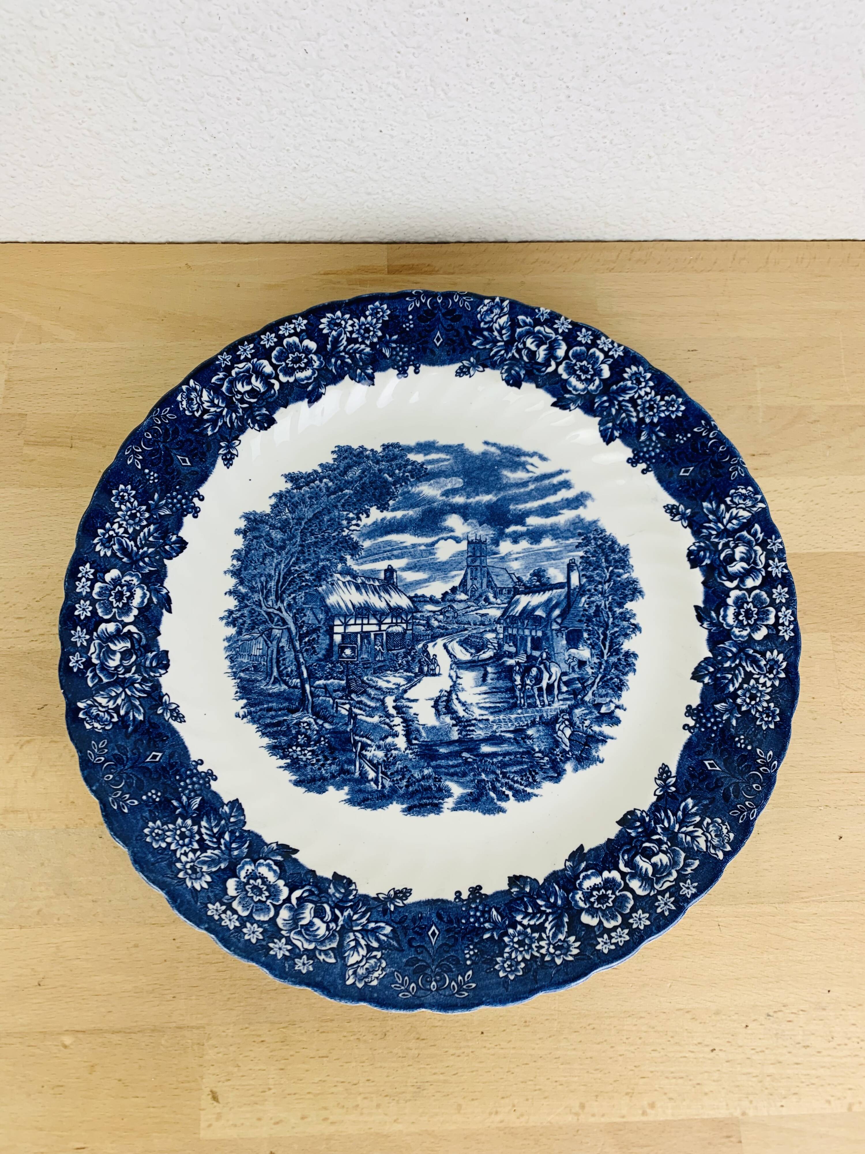 Royal Tudor Staffordshire English Ironstone Serving Platter