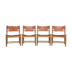 Lot de 4 chaises modèle - borge mogensen