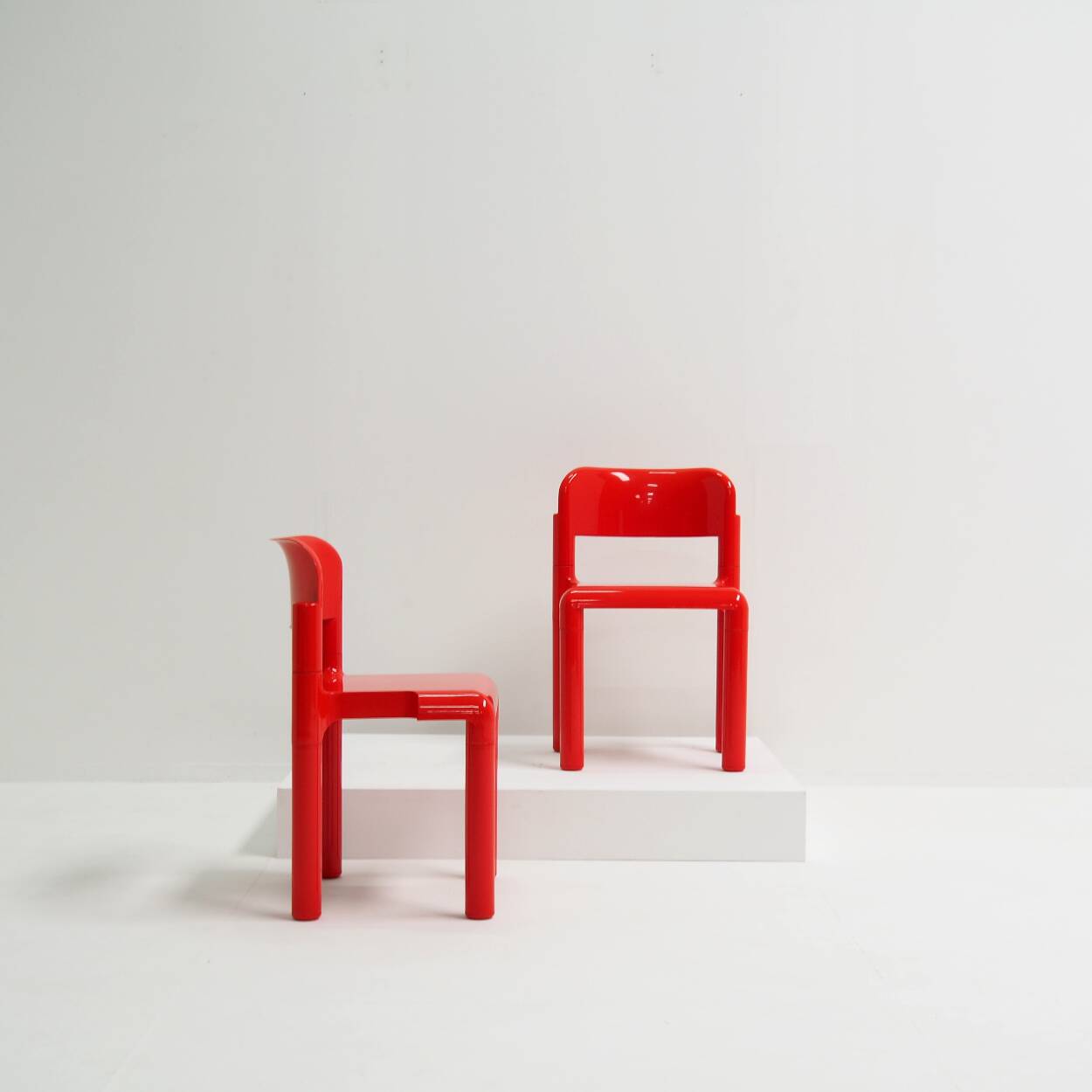 Set of Chairs Designed by Eero Aarnio for UPO Furniture, Finland