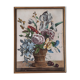 Old setting with floral bouquet