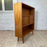 Double library scandinavian vintage teak by Glostrup, 60s