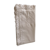 Taie d'oreiller monogramme LL