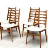 set of four Danish dining chairs