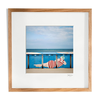 Framed photograph