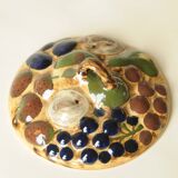 Terracotta Fruit Basket – Polychrome Trompe-l’Œil – Soufflenheim