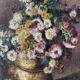 Flowers in a cauldron