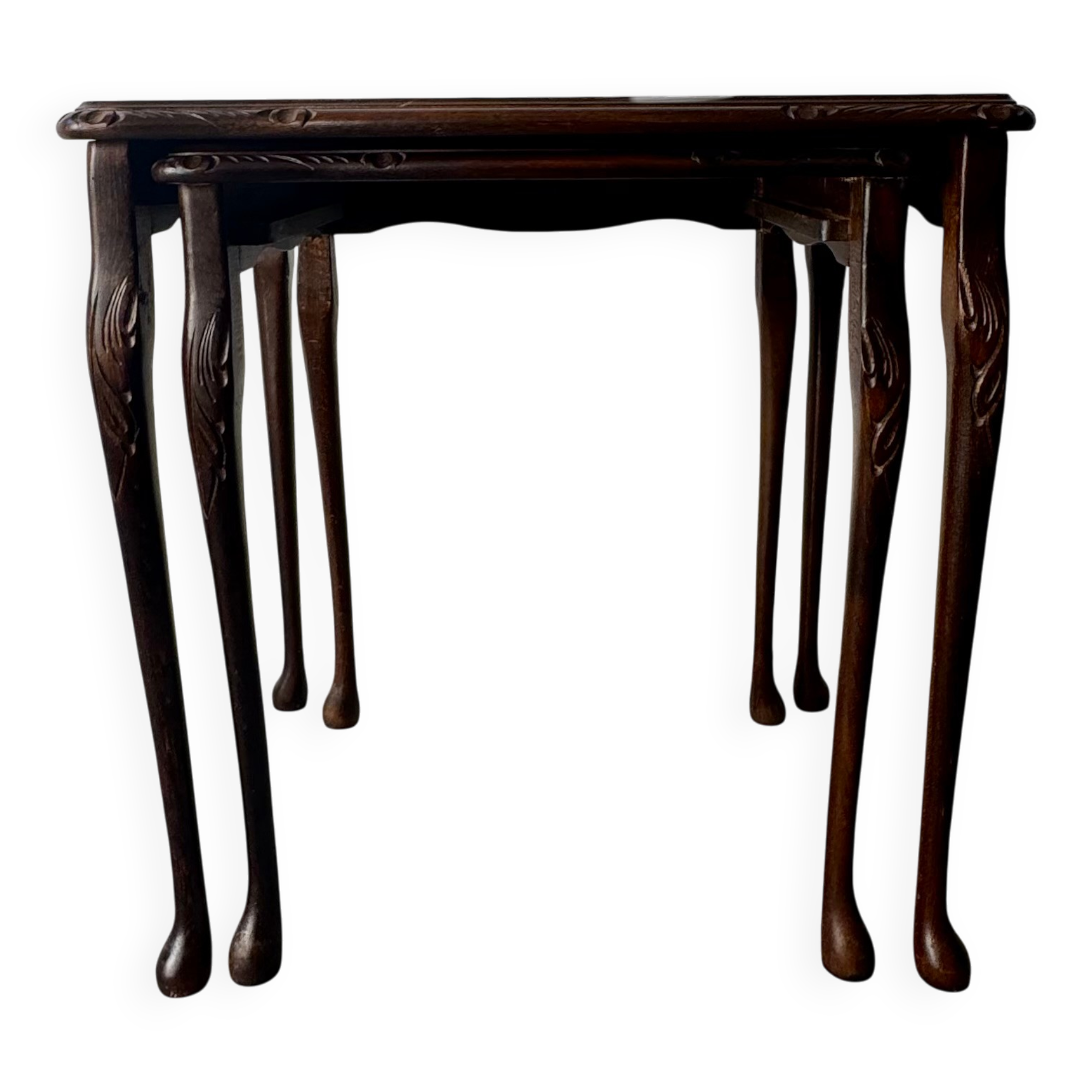 Ensemble de tables gigognes vintage