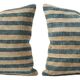 Set of 2 vintage Turkish cushion covers 51x51 cm