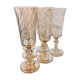 6 Rosaline champagne flutes