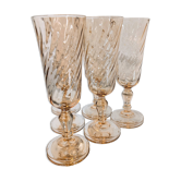 6 Rosaline champagne flutes