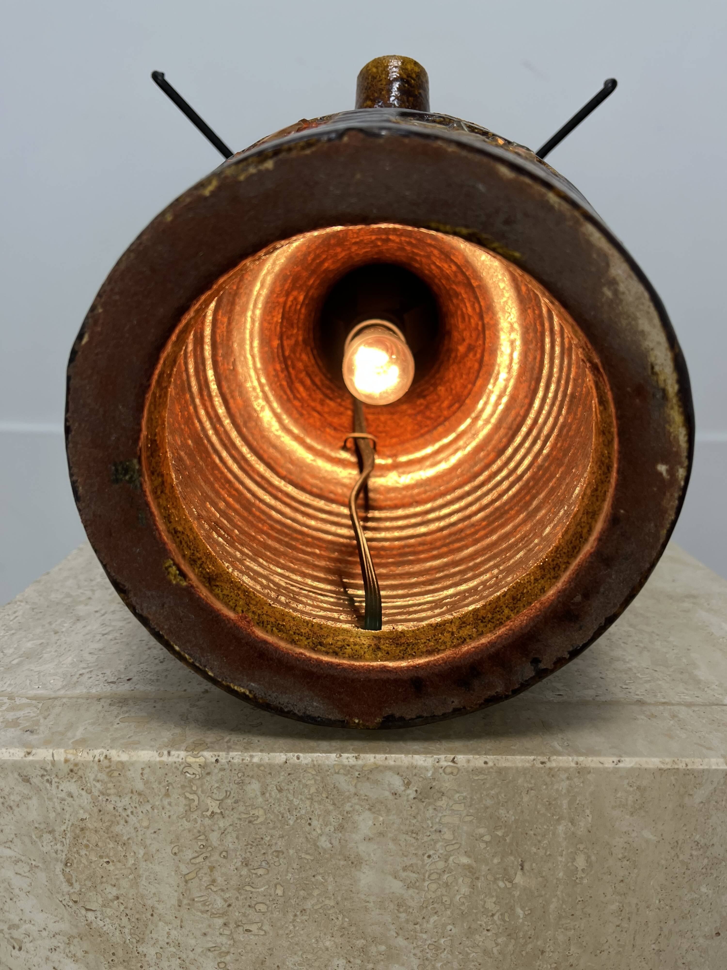 Accolay ceramic lamp 1960