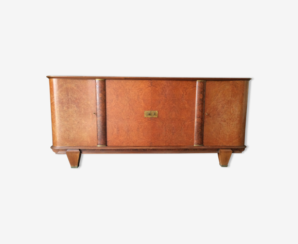 Enfilade buffet Art deco 1930 1900 french sideboard magnifying glass elm |  Selency