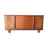 Enfilade buffet art deco 1930 1900 french sideboard loupe orme