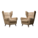 Set of 2 Mid-Century Armchair, Italy, circa 1950