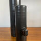 Vintage Modernist style glazed ceramic vase