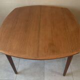 Scandinavian extendable teak dining table by alf aarseth