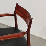 Fauteuil Arne Vodder Palissandre Années 60