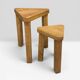Paire de tables d’appoints vers 1950