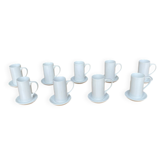 Service à café moderniste en porcelaine Schmid Design Tack - 1959