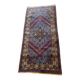 Tapis d'Orient persan ancien en laine à médaillon central