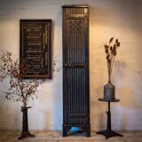 Vestiaire acier noir, une porte STRAFOR