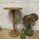 Guéridon - small round table in walnut