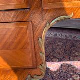 Desk in louis XV marquetry