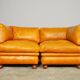 Frau sectional leather sofa from the 70s