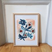 Imaginary Plants II - Painting by Laura Asoini