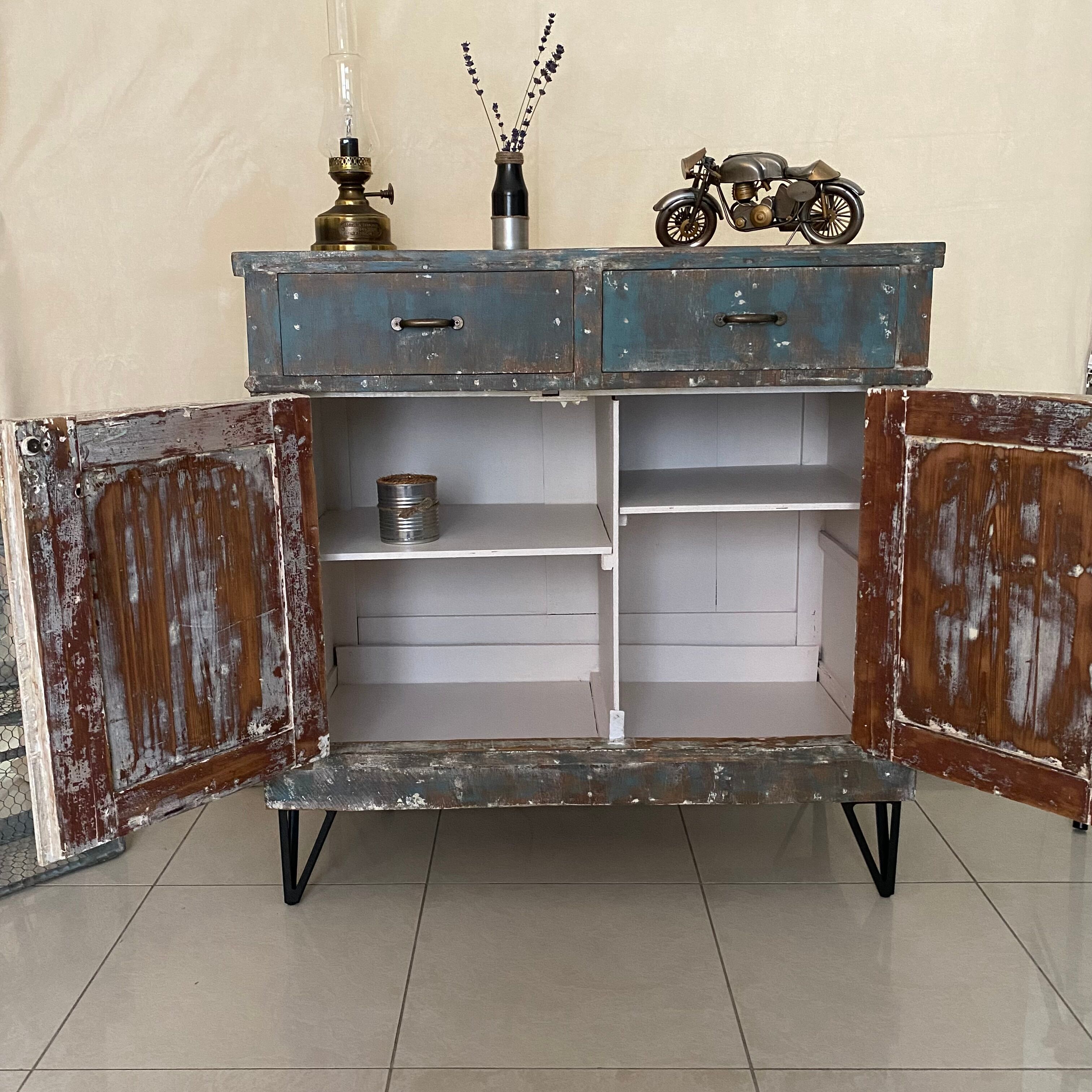 Buffet wood industrial style