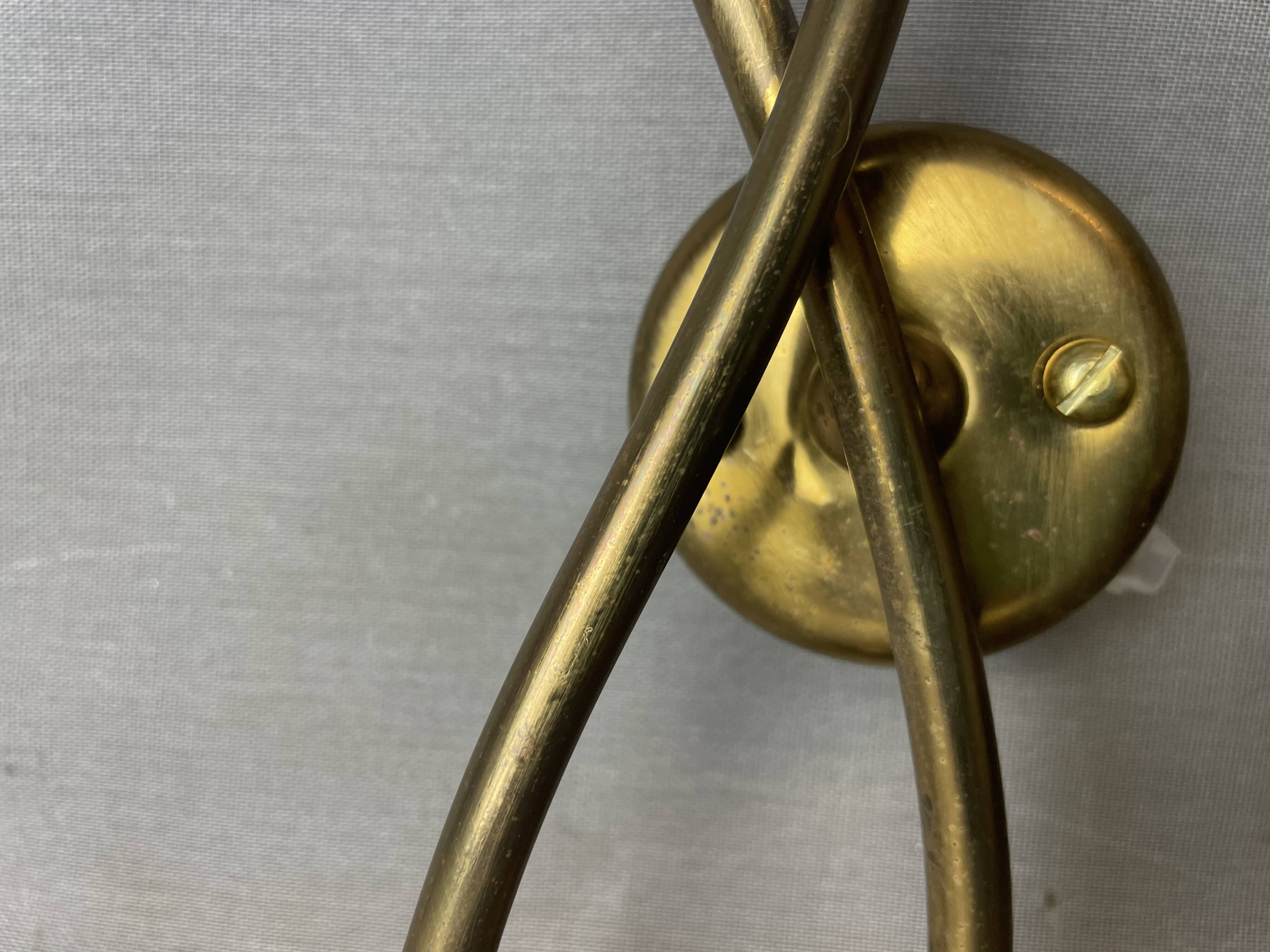 Mid Century double sconce wall lamp