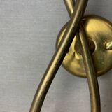 Mid Century double sconce wall lamp