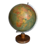 Vintage globe 1973 terrestrial Räth ex-GDR - 47 cm