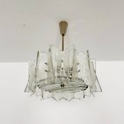 Chandelier en verre de glace autrichien