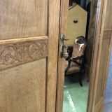 Blond oak closet - early 20th