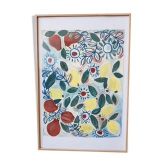 A Summer in the Var, painting by Laura Asoini