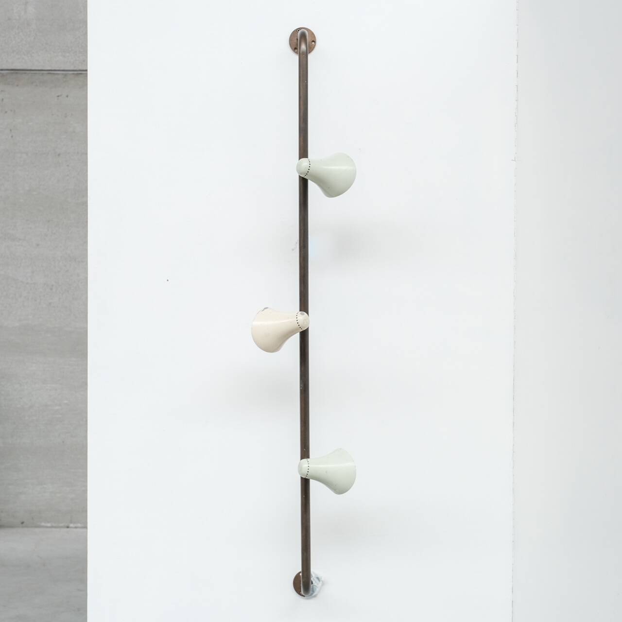 Brass Mid-Century Italian Adjustable Wall Lights