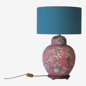 Mid-century ceramic table lamp by Regina, Belgium 1970