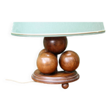 Bedside lamp, ball base, art deco
