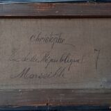 Marseille oil painting