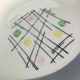 4 plates dessert Gien Harlequin