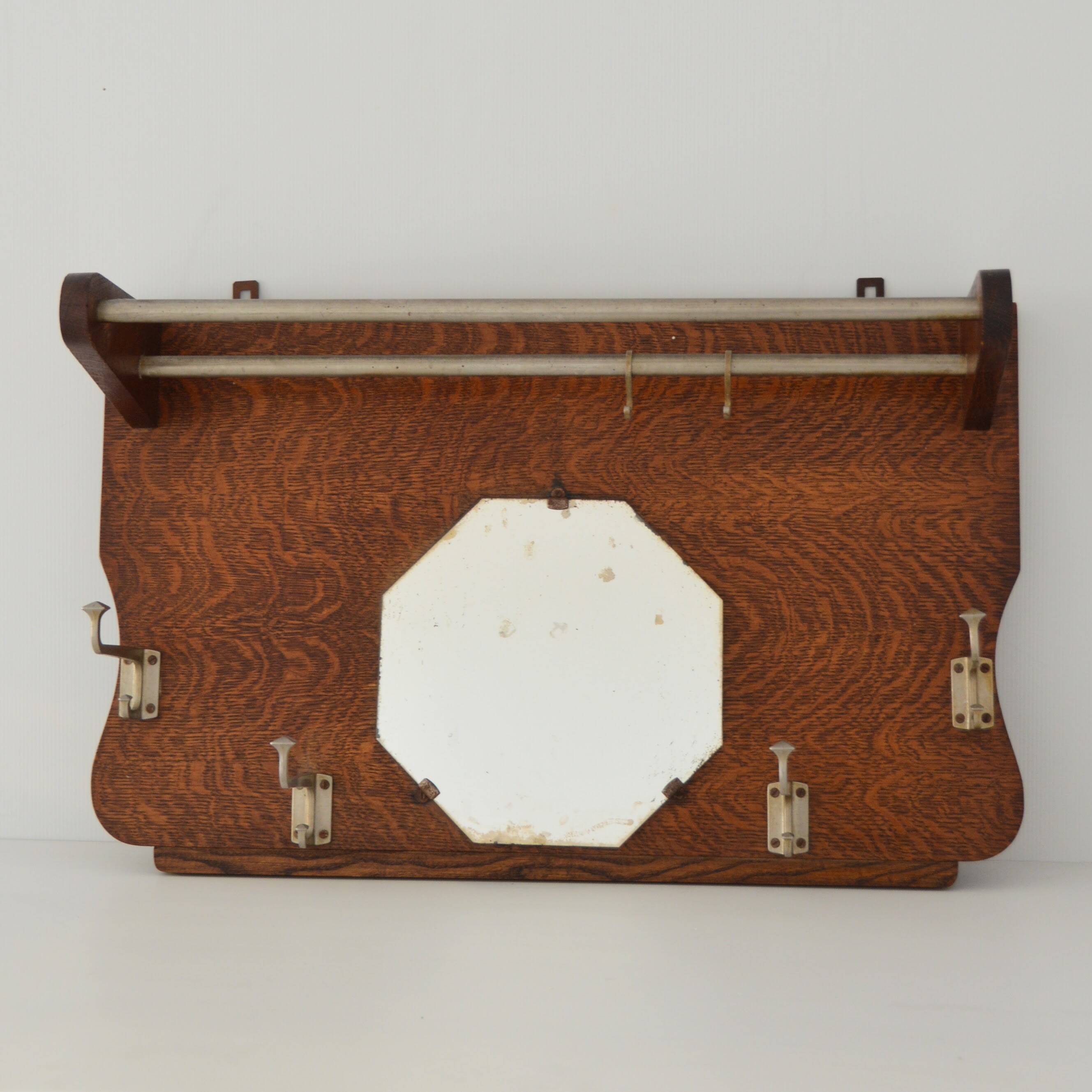 Coat rack / Hat rack 1930s vintage bistro