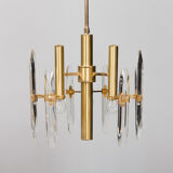 Pair of chandeliers from Sciolari in Milan