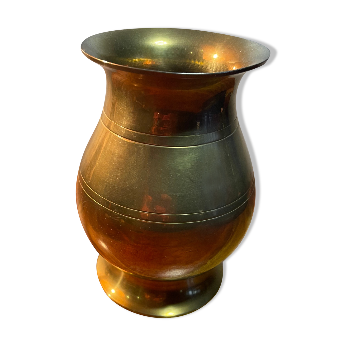Brass vase