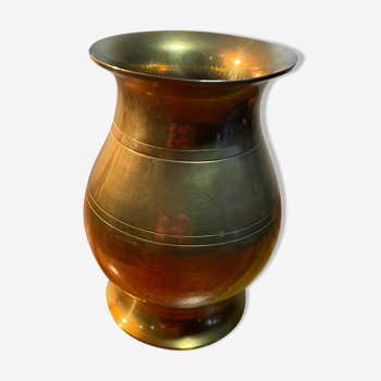 Brass vase