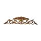 Fronton ancien en bronze